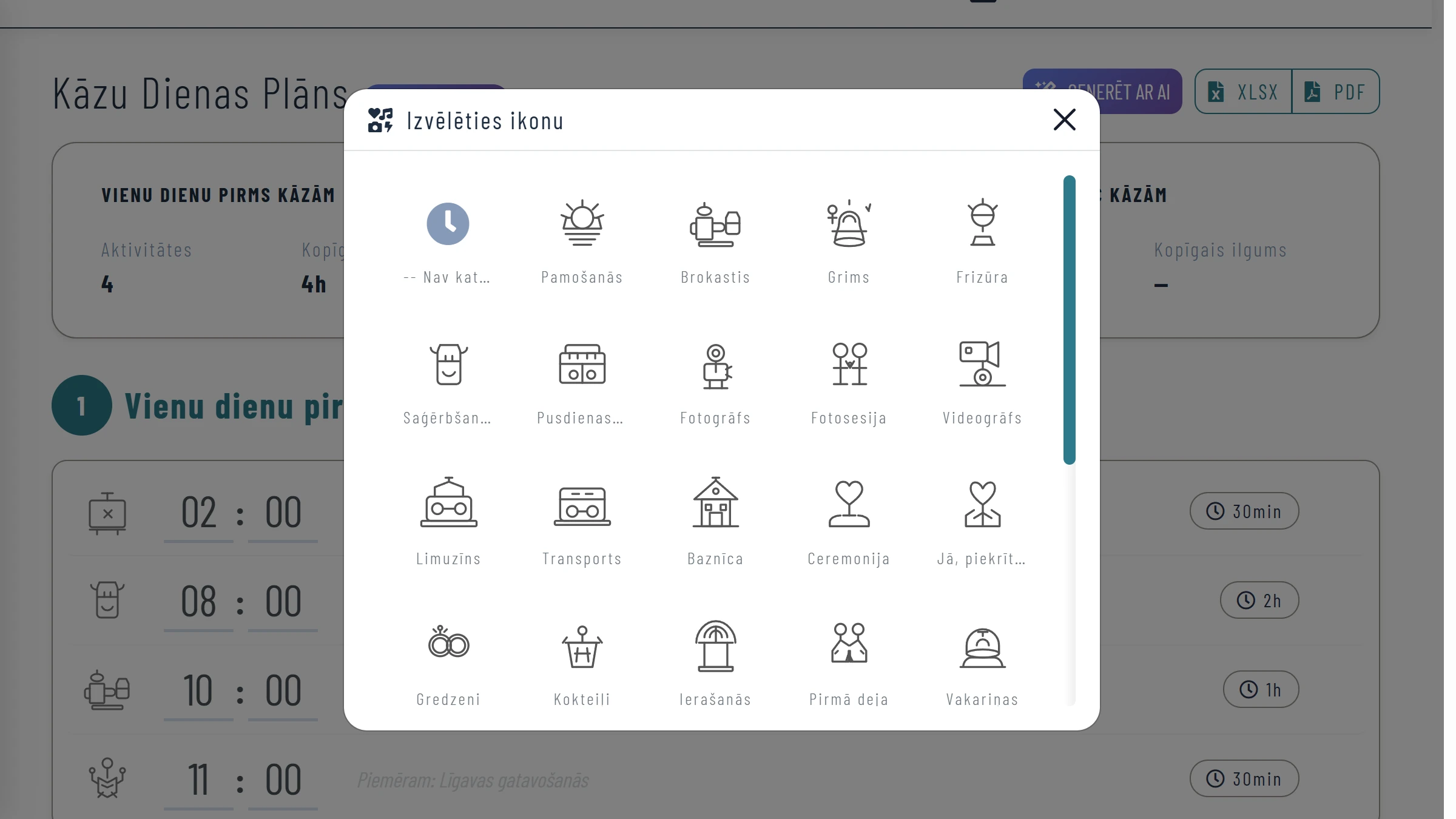 Precizē un pielāgo