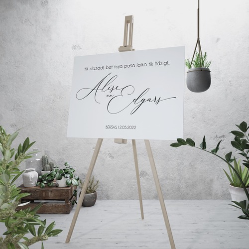 Sagaidīšanas plakātu dizains