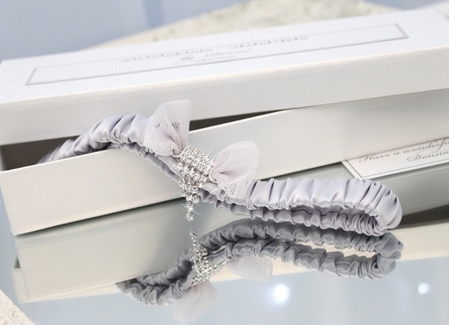 Kājas mežģīne GRAY JASMINE KEEPSAKE GARTER