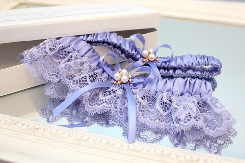 Kājas mežģīņu komplekts JANE GARTER SET