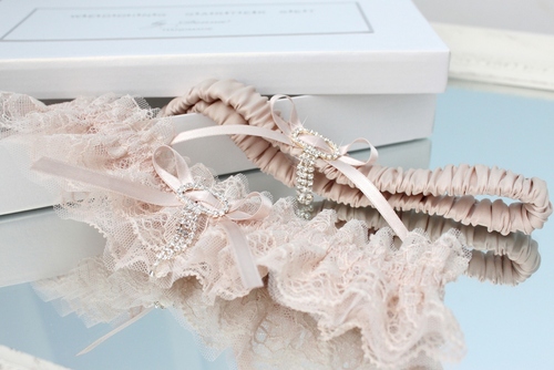 Kājas mežģīņu komplekts PATRICIA GARTER SET
