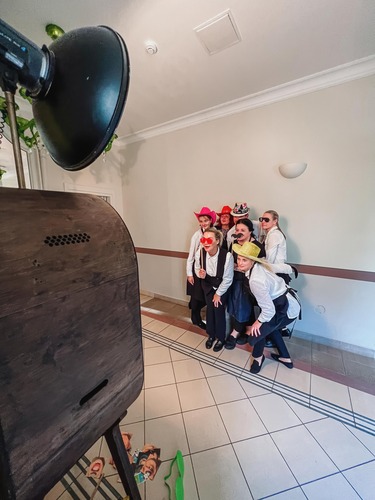 Foto idejas kāzās - Foto kaste