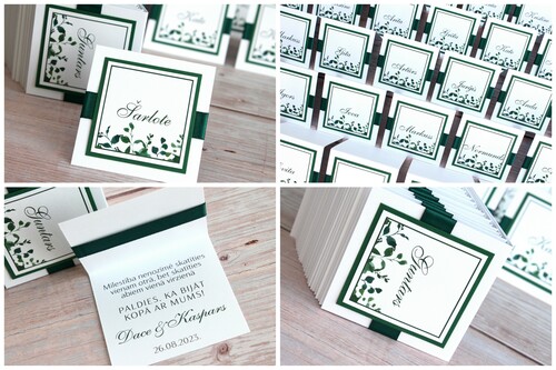 Galda kartes ADORE 60X60 GREENERY