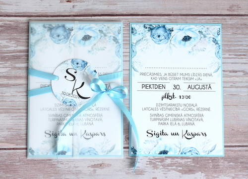 Kāzu ielūgumi MOOD 100x150 WINTER BLOOM